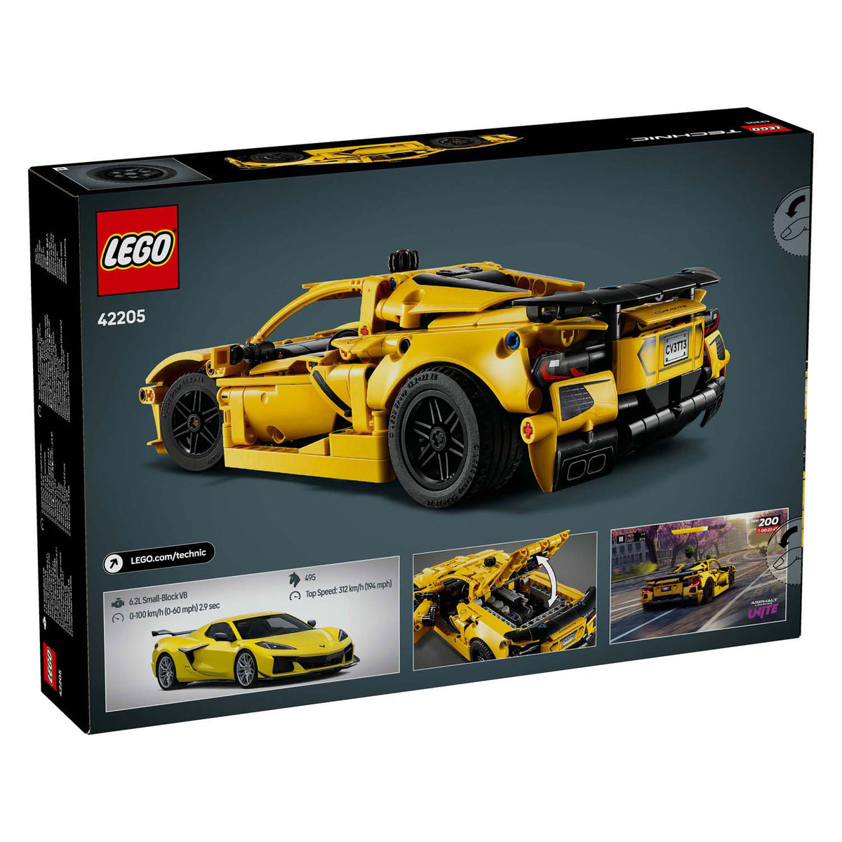Lego Technic Chevrolet Corvette Stingray - 42205