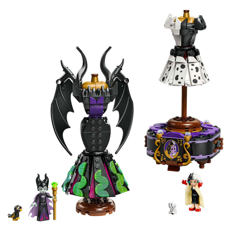 Lego ® Disney Villains - Vestidos de Maléfica y Cruella de Vil - 43262