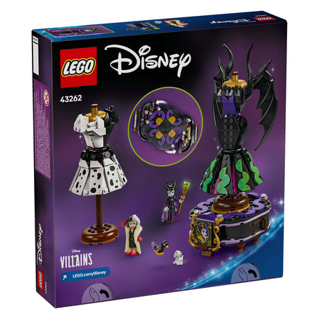 Lego ® Disney Villains - Vestidos de Maléfica y Cruella de Vil - 43262
