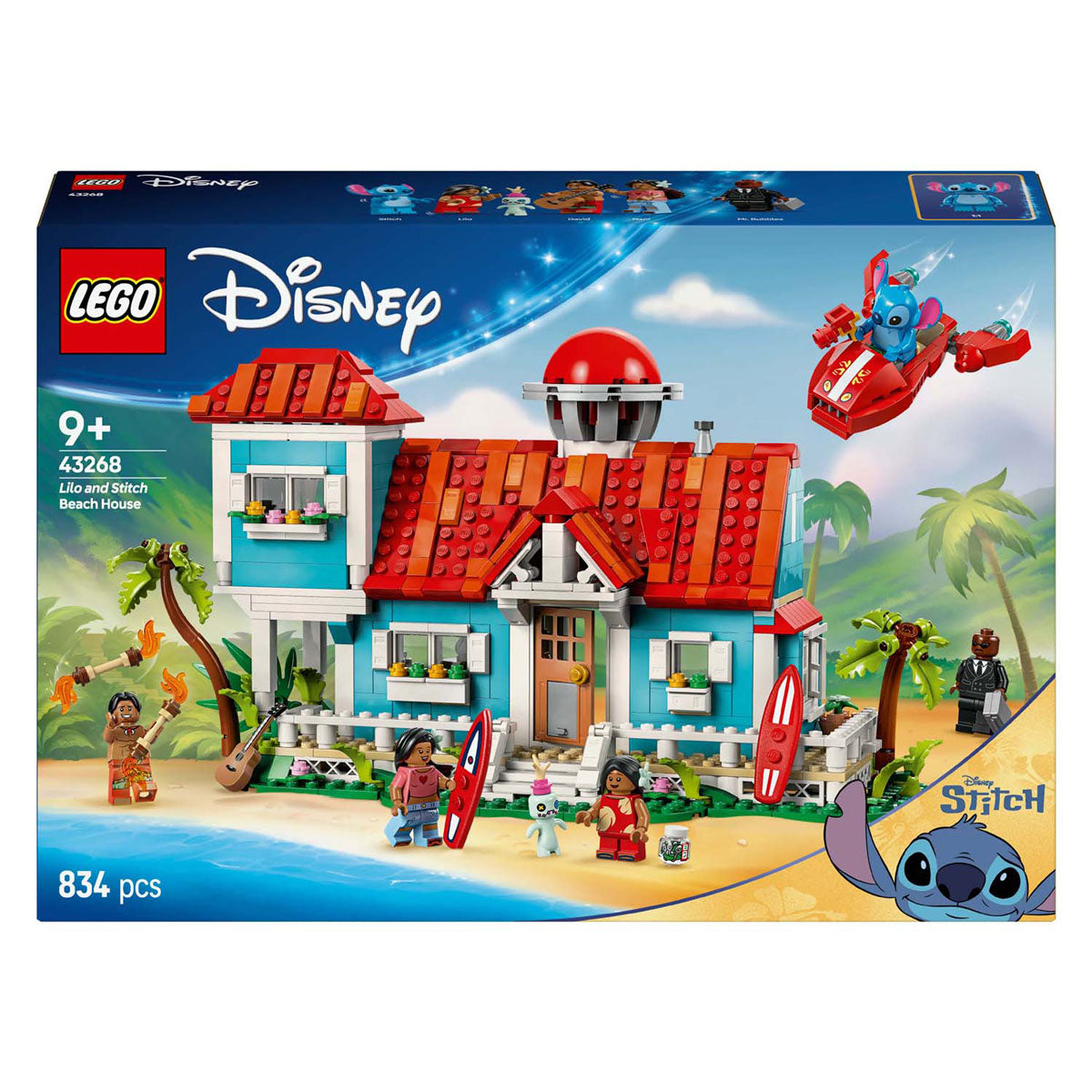 Lego® Disney Casa de Playa de Lilo y Stitch - 43268