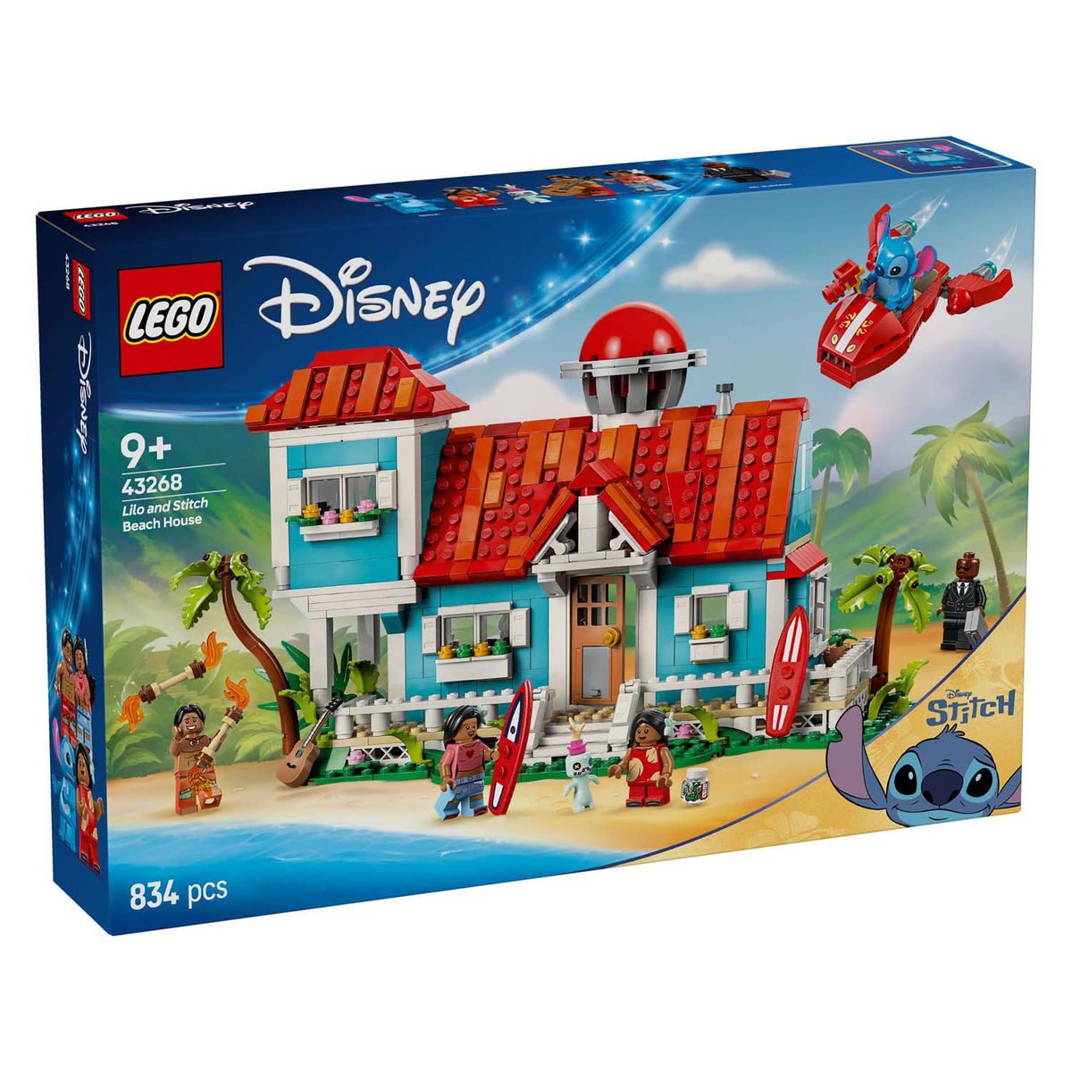 Lego® Disney Casa de Playa de Lilo y Stitch - 43268