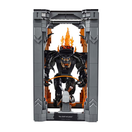 Sujetalibros de iconos de Lego: el señor de los anillos – set balrog - 10367