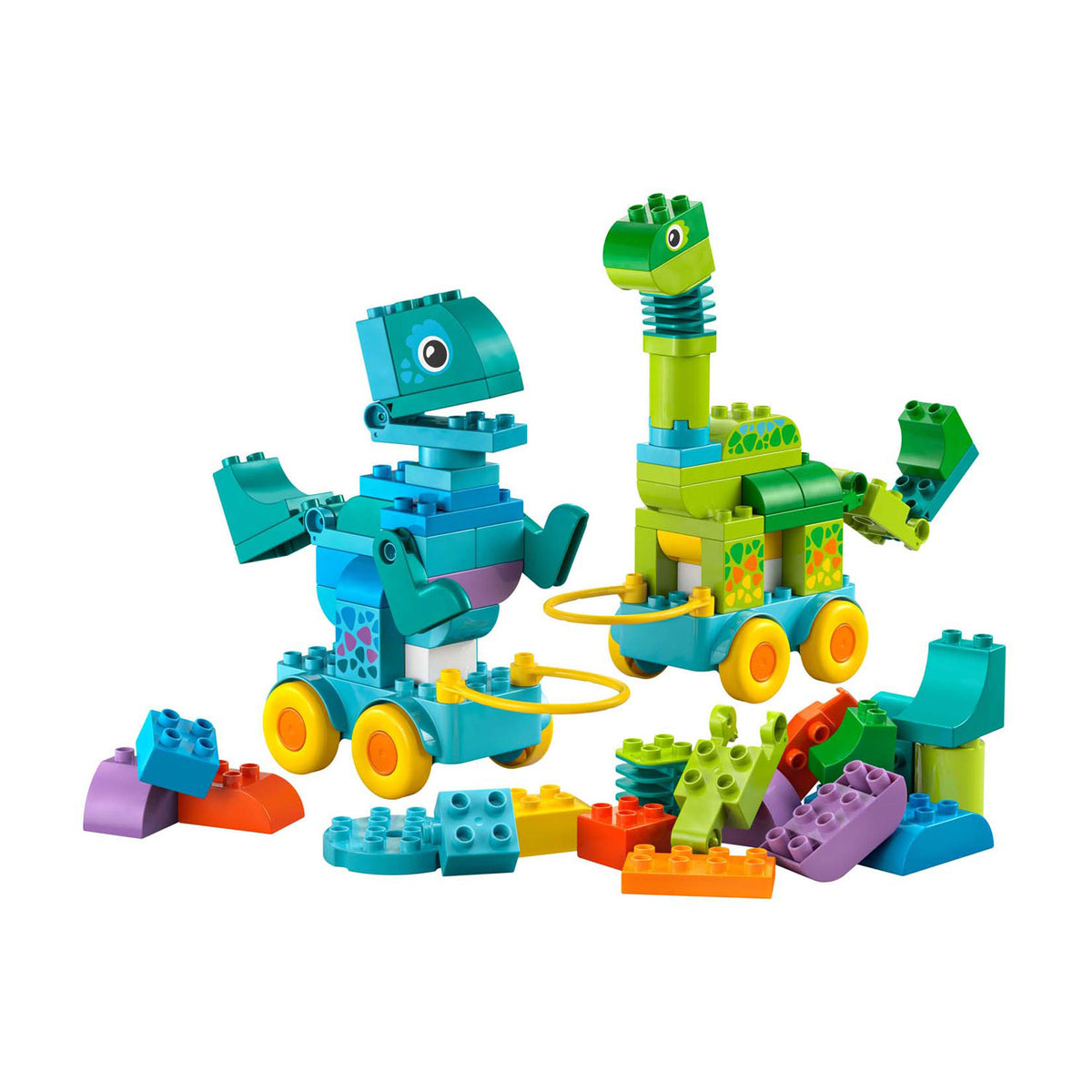 Lego ® Duplo® City Dinosaurios sobre ruedas 3 en 1 - 10451