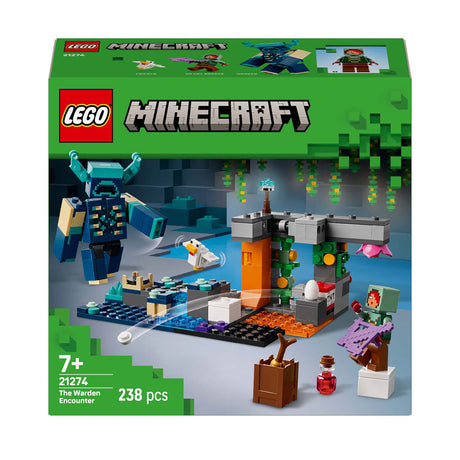 Lego ® minecraft® el encuentro con el supervisor - 21274