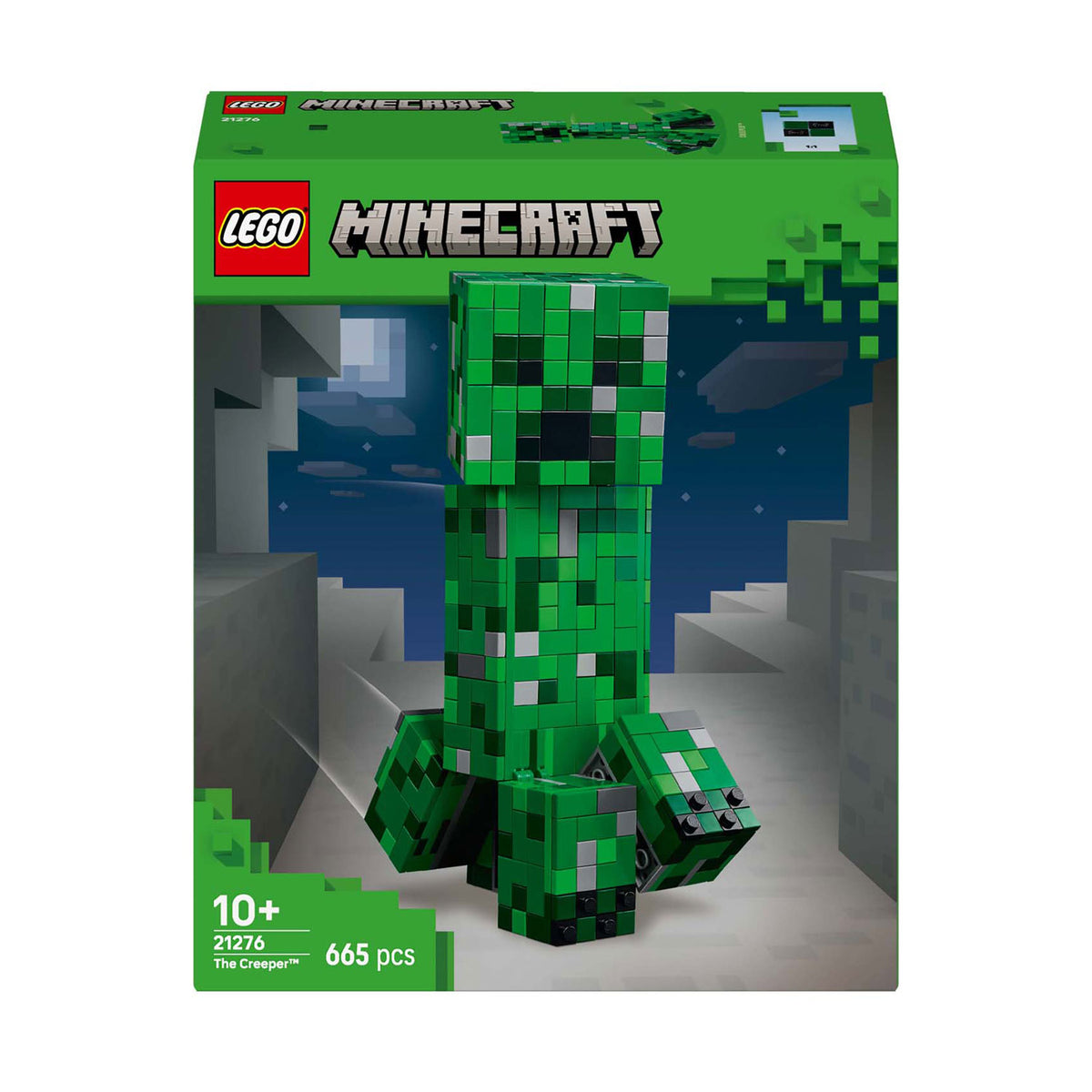 Lego minecraft el kit de construcción de figuras de acción creeper - 21276