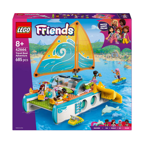 Barco de juguete Lego Friends Adventure Boat Trip para niños - 42664