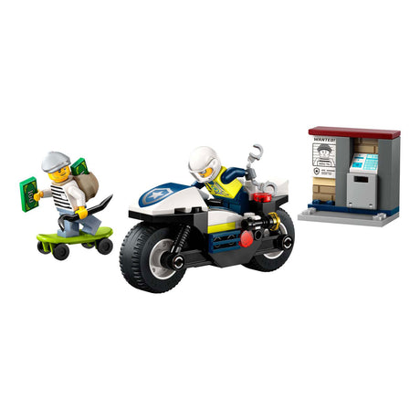 Persecución urbana Lego® en moto de policía - 60455