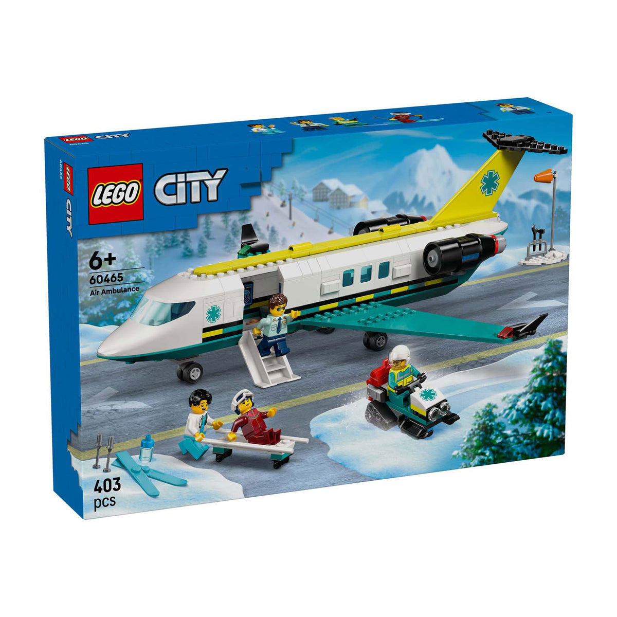 Lego ® city avión ambulancia, avión de juguete - 60465