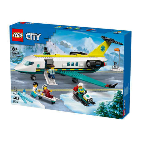 Lego ® city avión ambulancia, avión de juguete - 60465