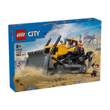 Lego ® city bulldozer amarillo, vehículo de construcción - 60466