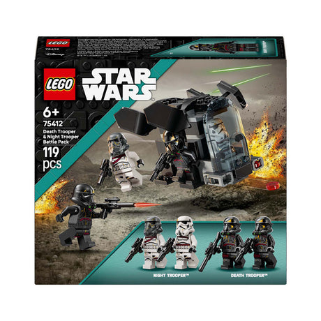 Juego de paquete de batalla Lego Star Wars Death Trooper y Night Trooper - 75412