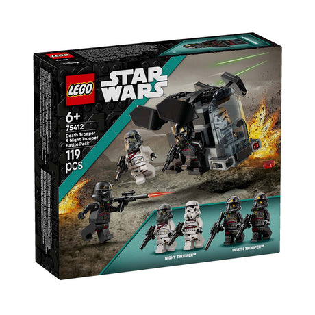 Juego de paquete de batalla Lego Star Wars Death Trooper y Night Trooper - 75412