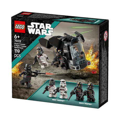 Juego de paquete de batalla Lego Star Wars Death Trooper y Night Trooper - 75412
