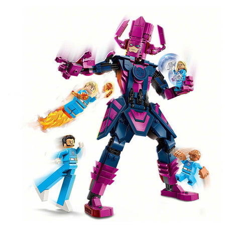 Lego super héroes marvel 76316 figura de construcción los cuatro fantásticos vs galactus