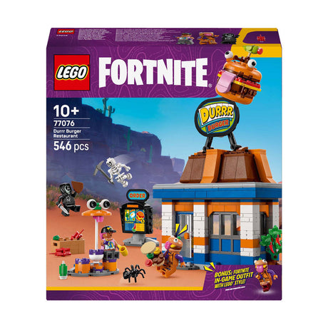 Lego® Fortnite® Restaurante de hamburguesas Durrr - 77076