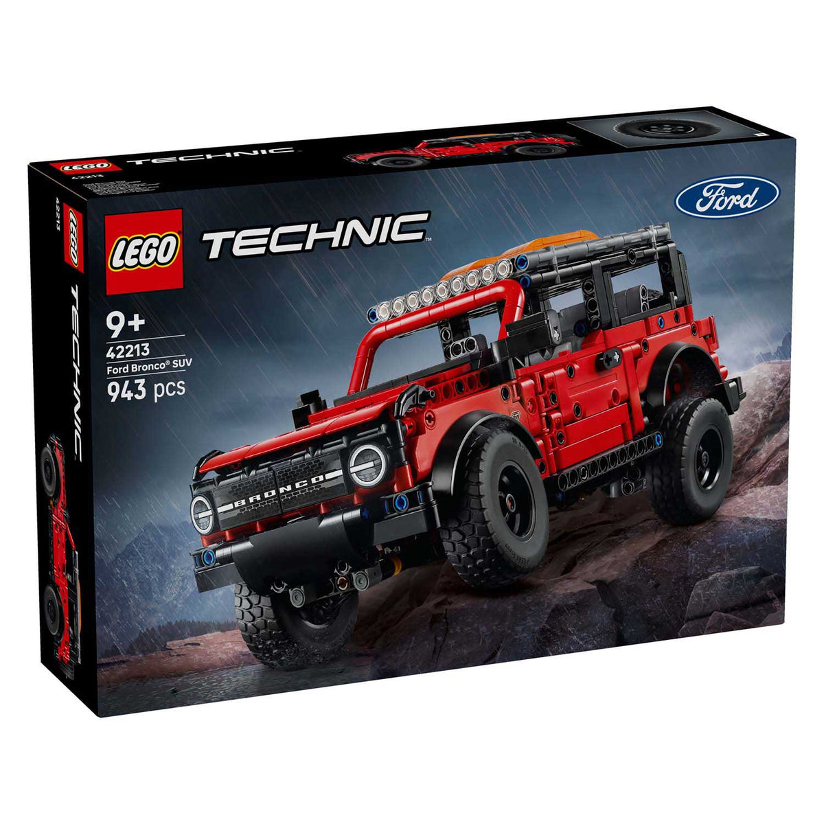 Lego ® technic modelo de coche todoterreno ford bronco® - 42213