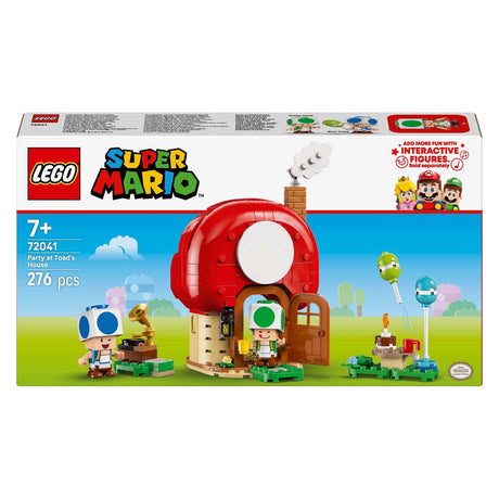 Lego super mario 72041 fiesta en casa de los sapos