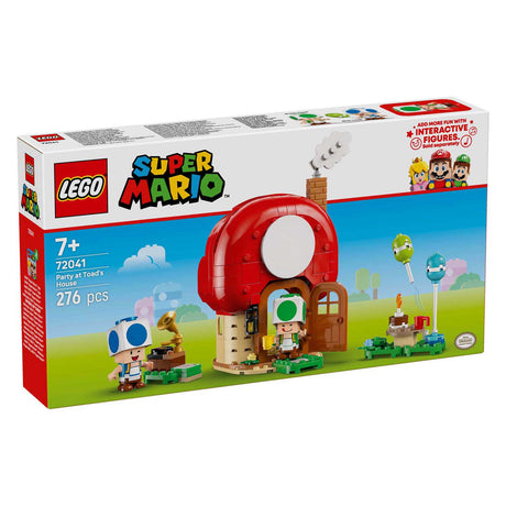 Lego super mario 72041 fiesta en casa de los sapos