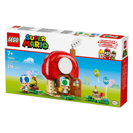 Lego super mario 72041 fiesta en casa de los sapos
