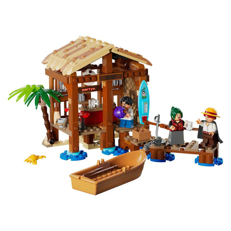 Set de construcción Lego ® de una pieza: Cabaña en un pueblo de molinos de viento - 75636