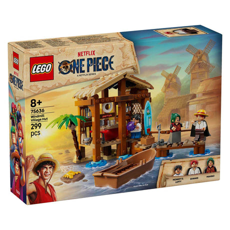 Set de construcción Lego ® de una pieza: Cabaña en un pueblo de molinos de viento - 75636