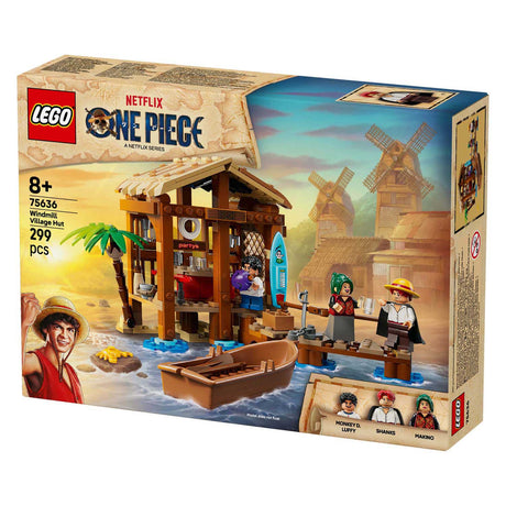 Set de construcción Lego ® de una pieza: Cabaña en un pueblo de molinos de viento - 75636