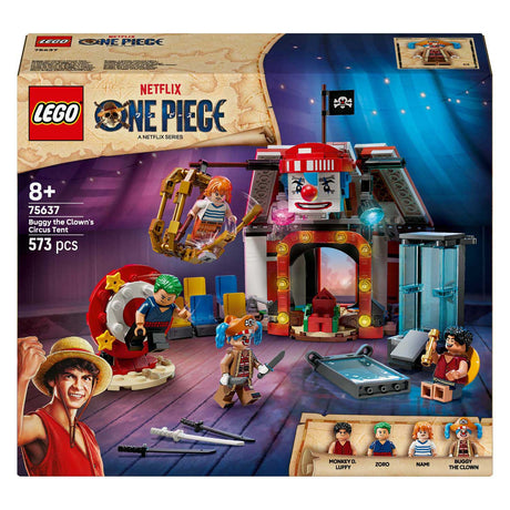 Lego ® carpa de circo de una sola pieza de buggy, el payaso, juego de construcción - 75637