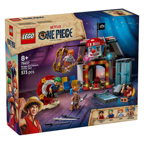 Lego ® carpa de circo de una sola pieza de buggy, el payaso, juego de construcción - 75637