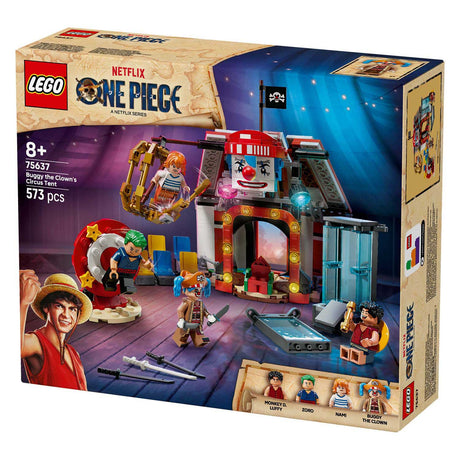 Lego ® carpa de circo de una sola pieza de buggy, el payaso, juego de construcción - 75637