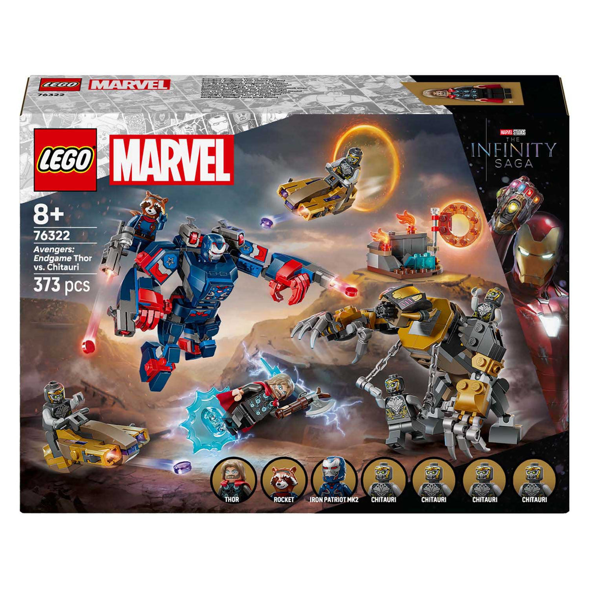 Lego ® ǀ Marvel Vengadores: Endgame Thor vs. chitauri - 76322