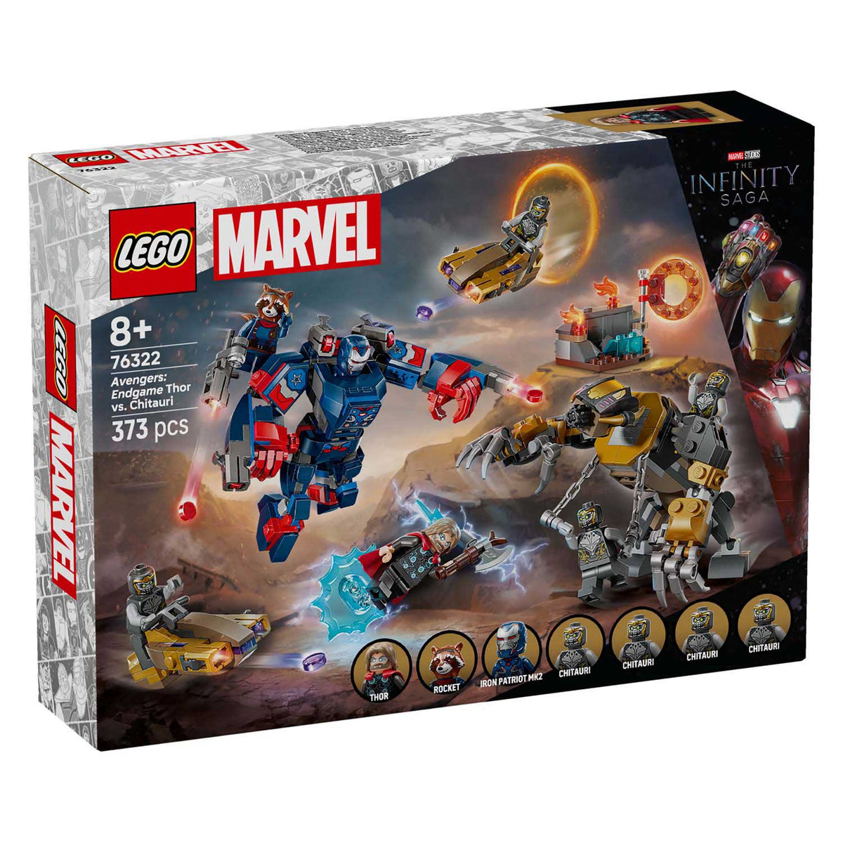 Lego ® ǀ Marvel Vengadores: Endgame Thor vs. chitauri - 76322