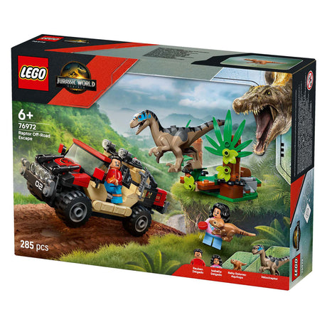 Lego jurassic world 76972 escape del eaptor todoterreno