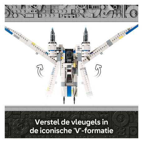 Lego ® star wars: andor™ rebelde u-wing starfighter™ - 75399