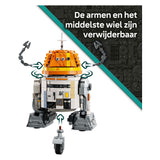 Lego ® star wars: droide astromecánico ahsoka™ chopper (c1-10p)™ - 75416