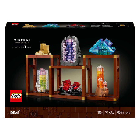 Set de colección de minerales Lego Ideas - 21362
