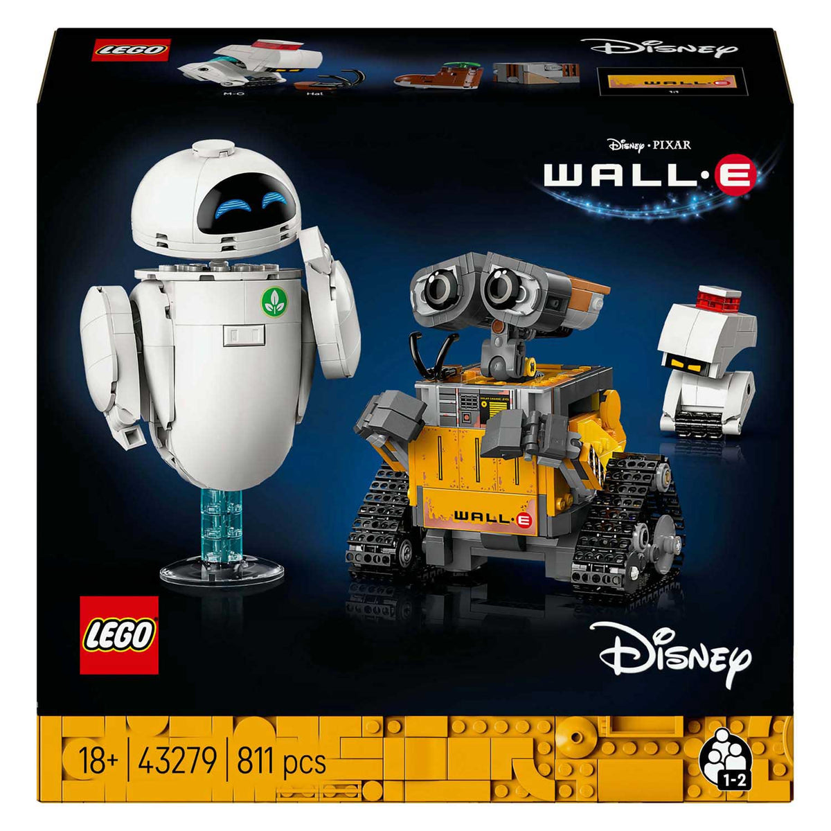 Lego Disney y Pixar Wall-E y Eva - 43279