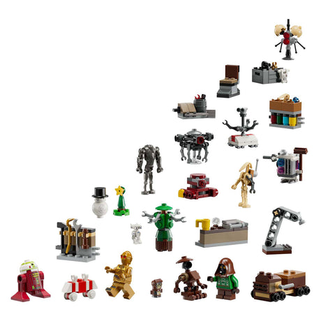 Lego star wars 75418 calendario de adviento 2025