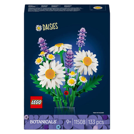 Lego botánicos margaritas flores - kit de construcción para niños - 11508