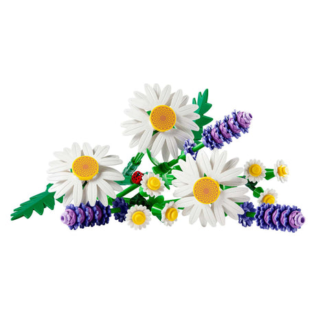 Lego botánicos margaritas flores - kit de construcción para niños - 11508
