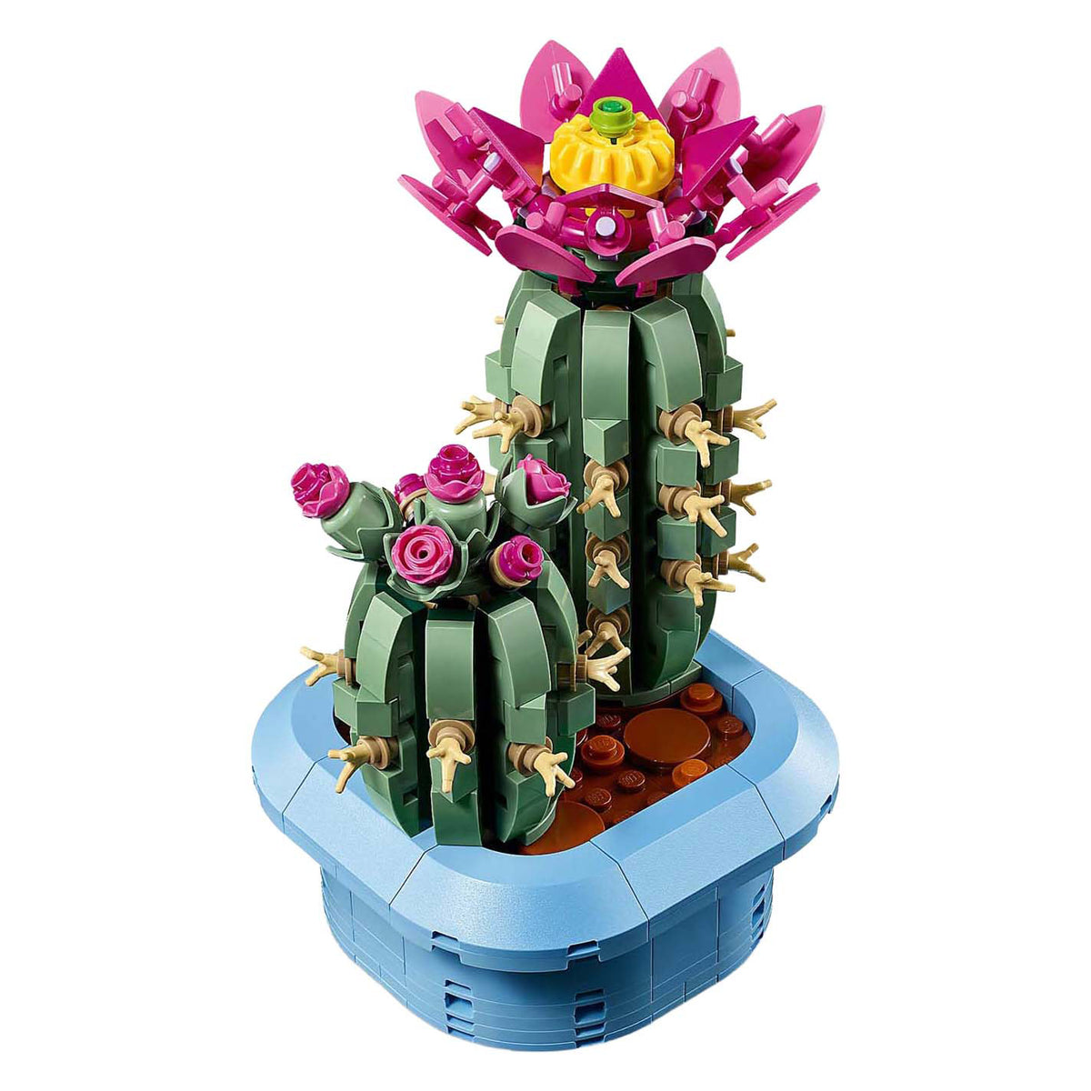 Lego botánicos cactus en flor - set de decoración de plantas - 11509