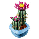 Lego botánicos cactus en flor - set de decoración de plantas - 11509