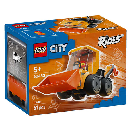Lego city rides – cargador de construcción - 60483