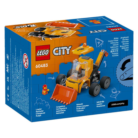 Lego city rides – cargador de construcción - 60483