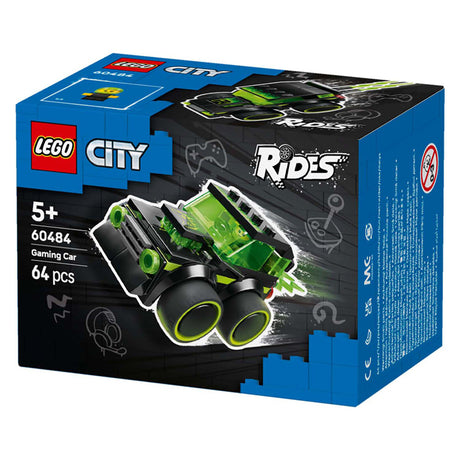 Paseos en Lego City: coche de carreras para juegos - 60484
