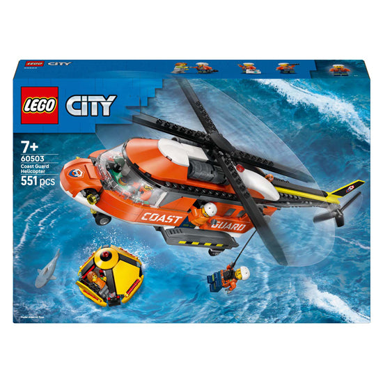 Lego city explorer 60503 helicóptero guardacostas