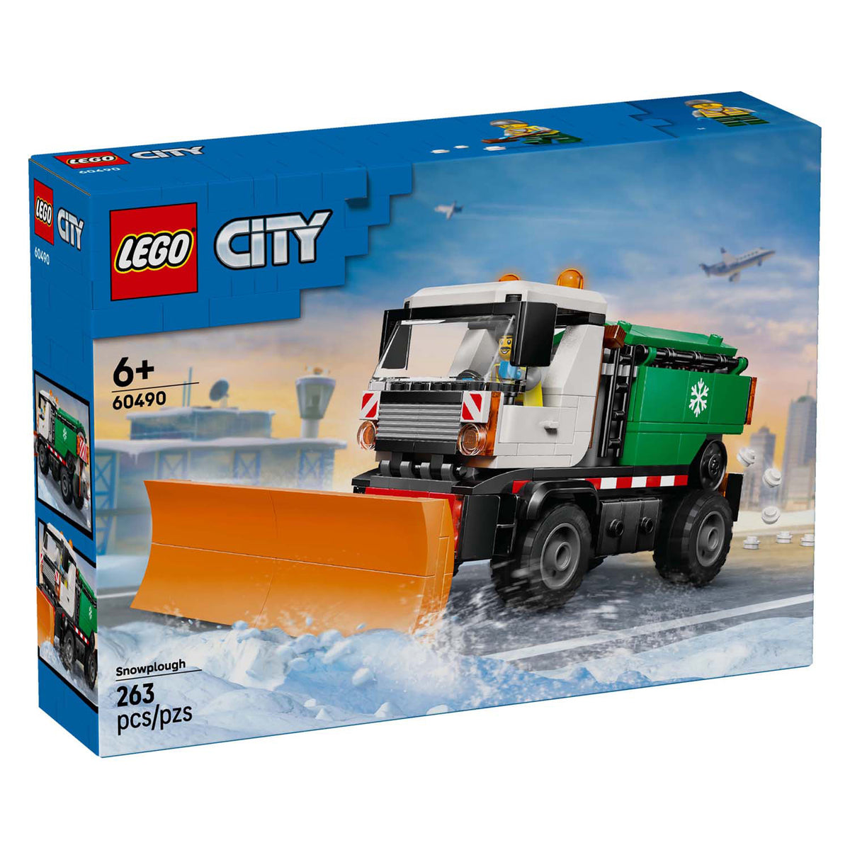 Lego city grandes vehículos 60490 quitanieves