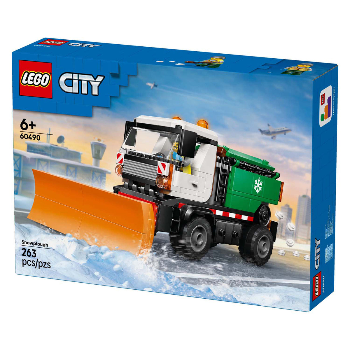 Lego city grandes vehículos 60490 quitanieves