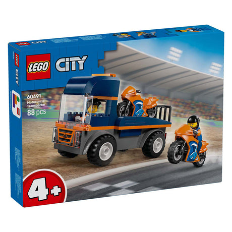 Lego city 60491 transportador de motos