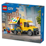 Lego ® city: la furgoneta - set de construcción y juego para aficionados a los coches a partir de 6 años - con 2 minifiguras - 60500