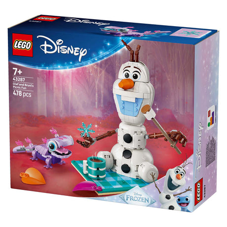 Lego disney princess 43287 olaf y el divertido picnic de bruni